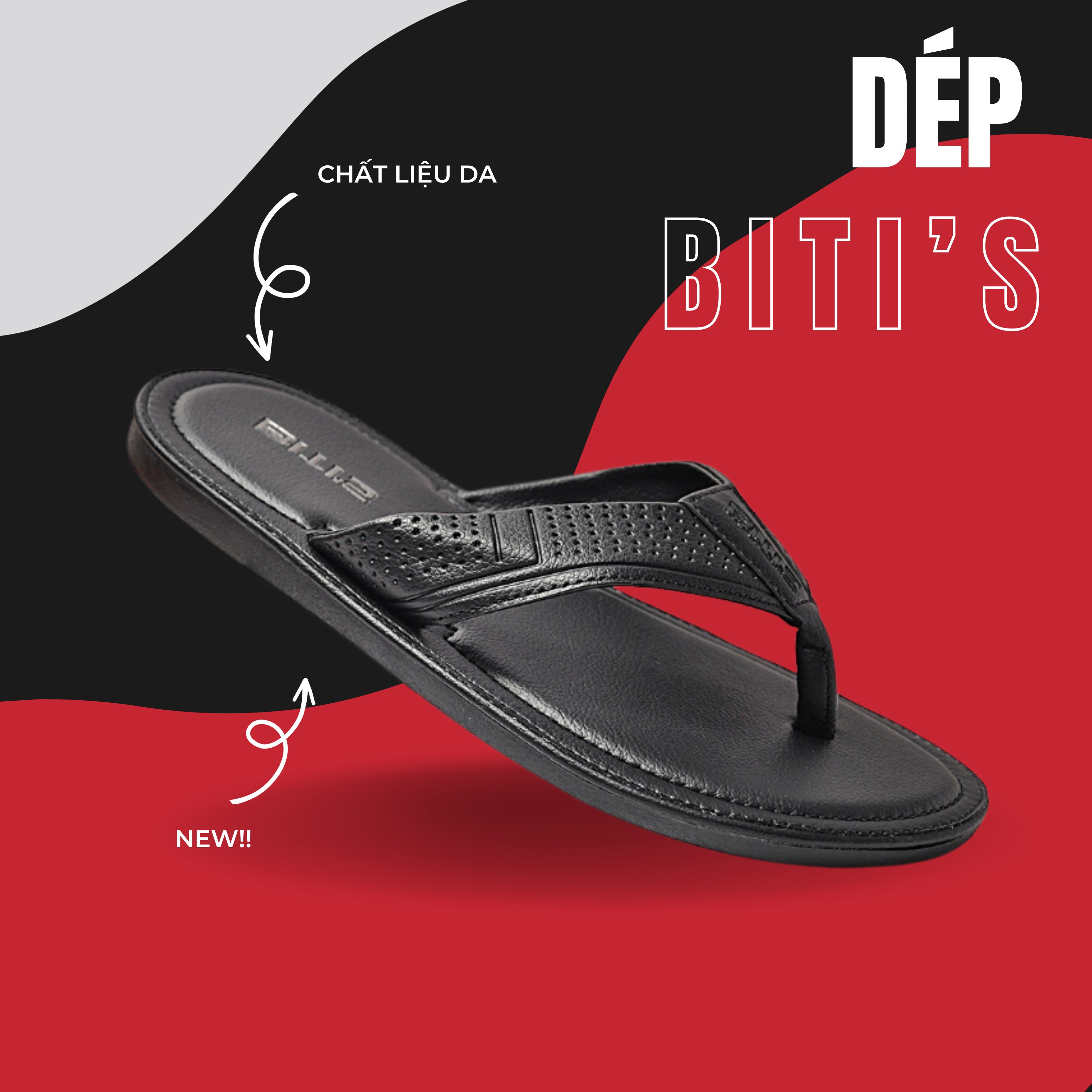 Dép quai kẹp Bitis nam (38-44)