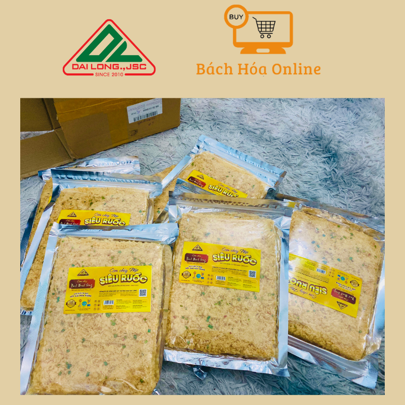 Cơm cháy nếp siêu ruốc Ninh Bình Vàng 250 g, Đặc sản Ninh Bình.