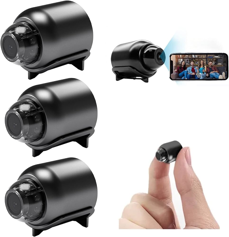 Camera Không Dây Mini, Camera Mini Máy Quay Phim Mini X5, Camera Mini Wifi. Camera Không Dây, Camera Theo Dõi Giám Sát Từ Xa Điện Thoại Di Động Độ Phân Giải Sắc Nét 1080P (Full-HD).