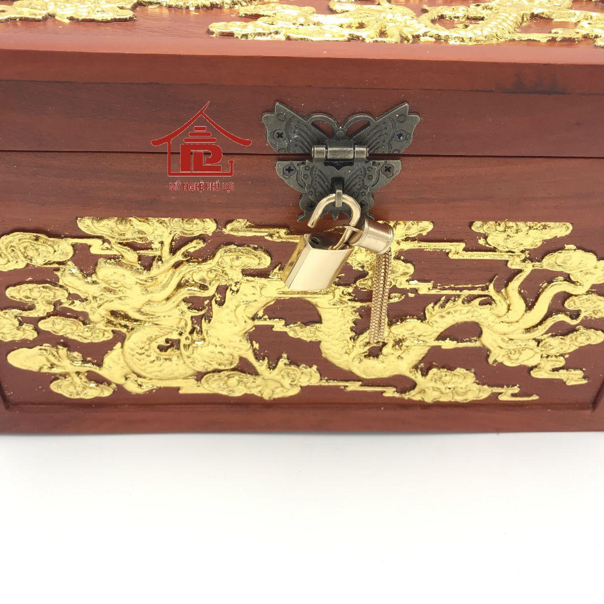 Hộp đựng vật dụng cao cấp (tráp tứ linh)
