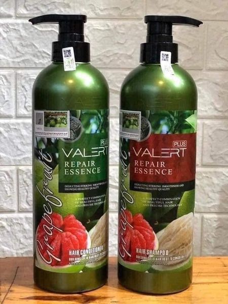 Combo dầu gội xả tinh chất bưởi Grapefruit Valert