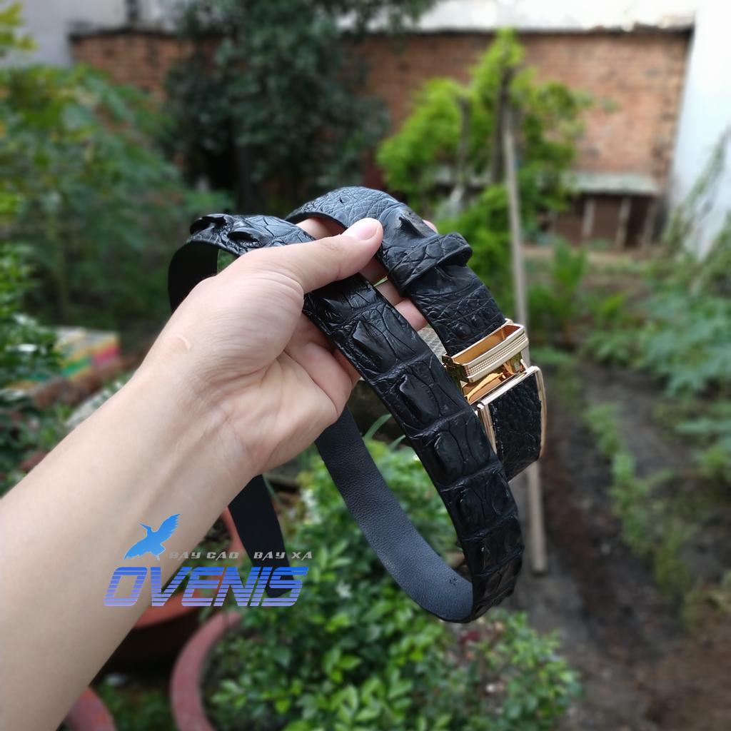 [FREE SHIP] Thắt Lưng Cá Sấu. Sản Phẩm Da Cá Sấu Thật 100%