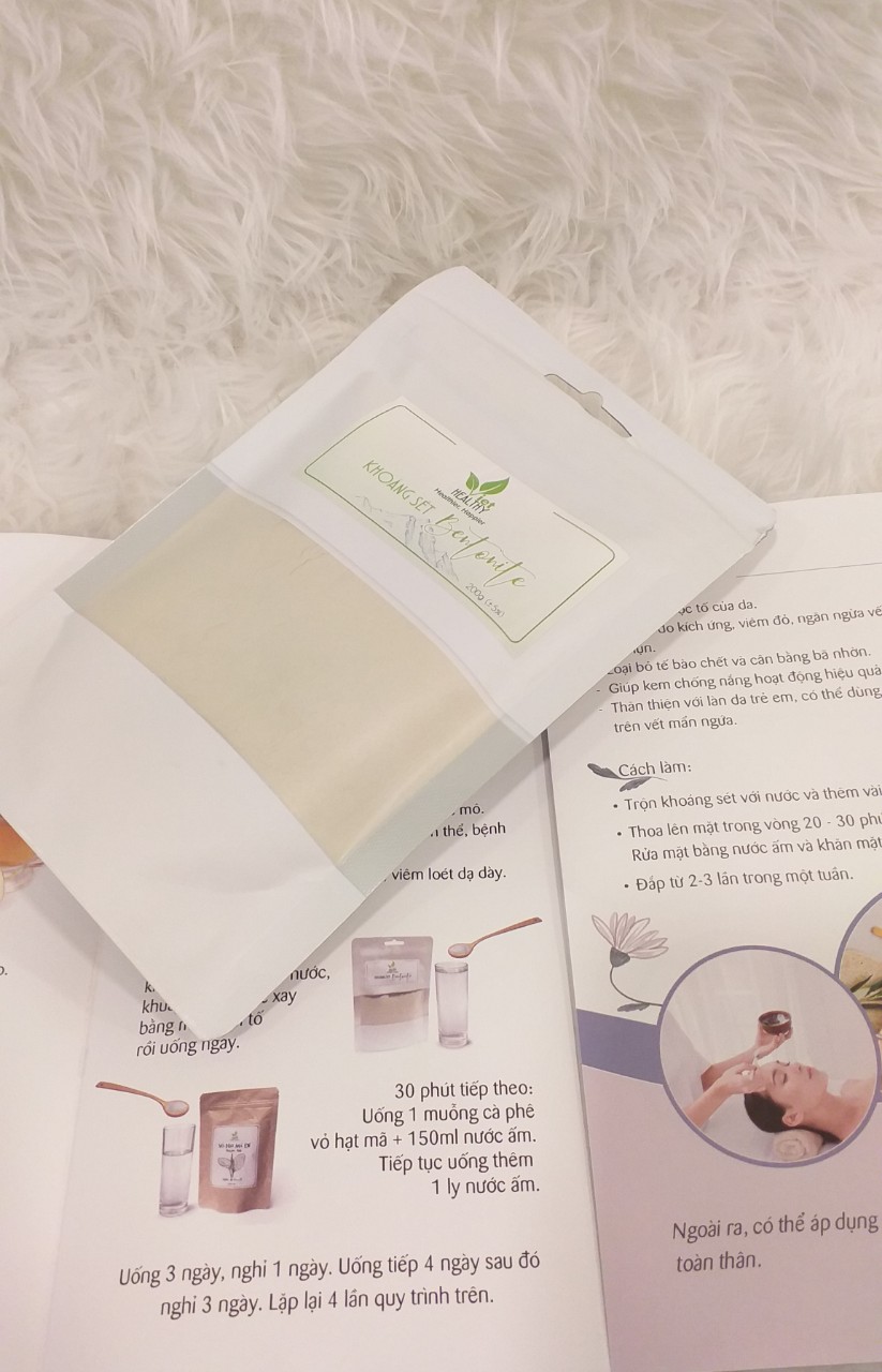 Khoáng sét Bentonite Clay 100g