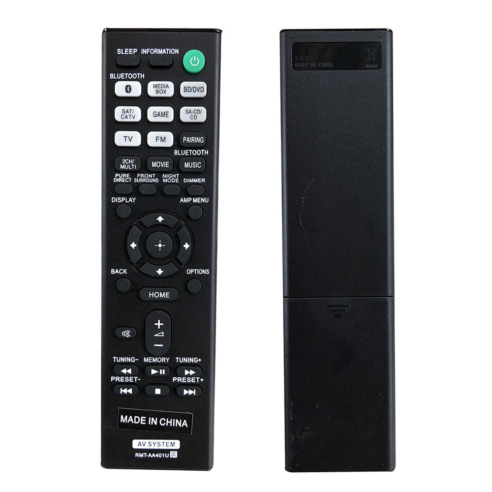 New rmt-aa401u for sony audio video av receiver str-dh190 str-dh590 str-dh790 ht-x9000f sawx9000f remote control