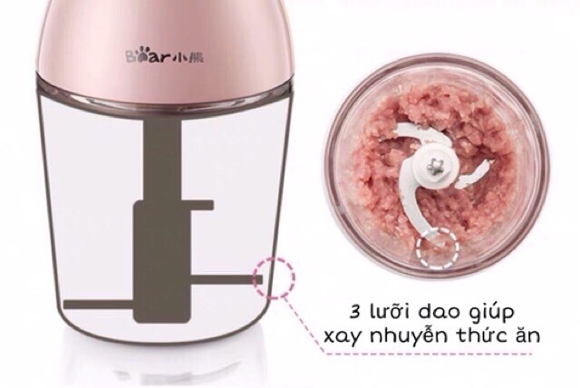 Máy xay bear 0.6L