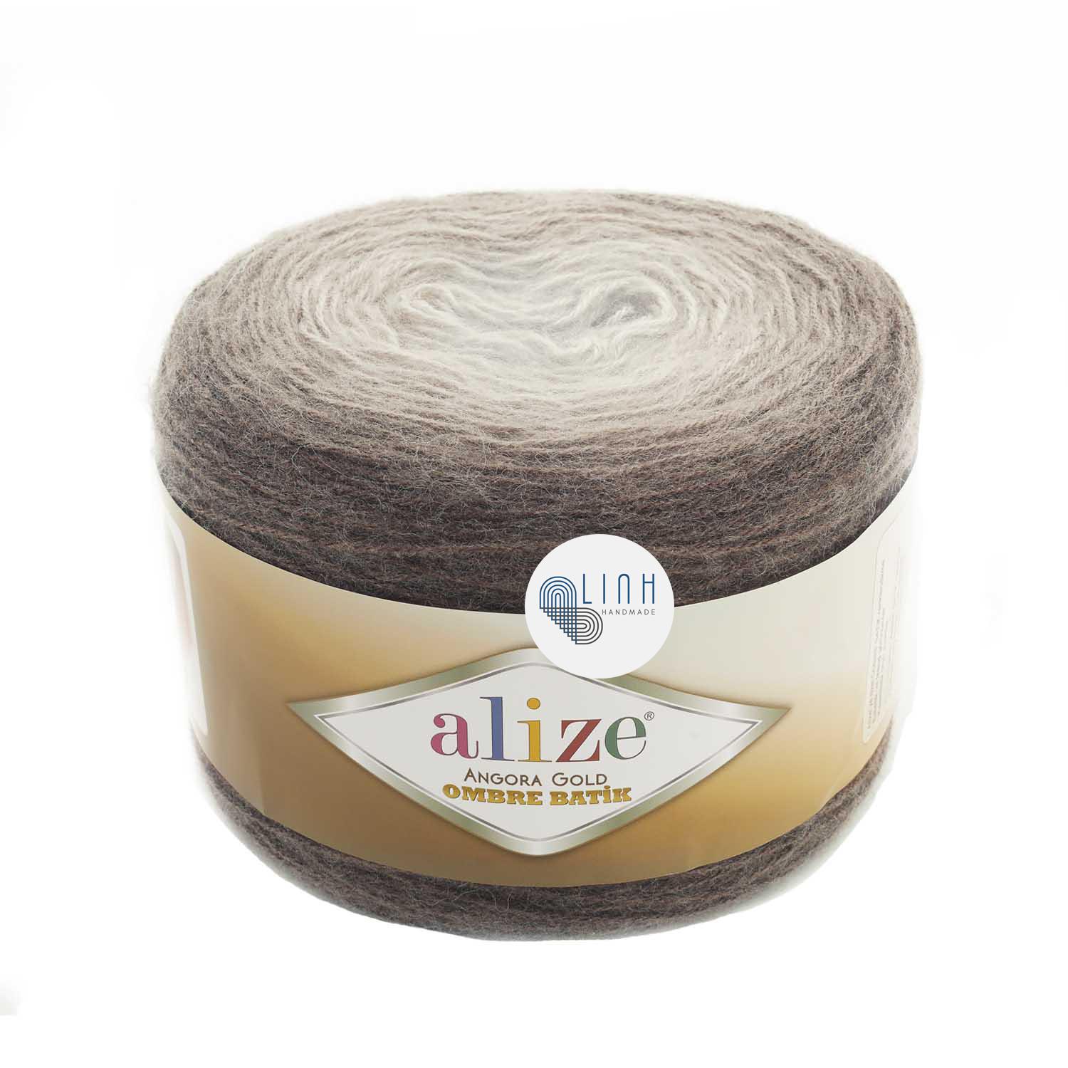 Cuộn Len Alize Angora Gold Ombre Batik
