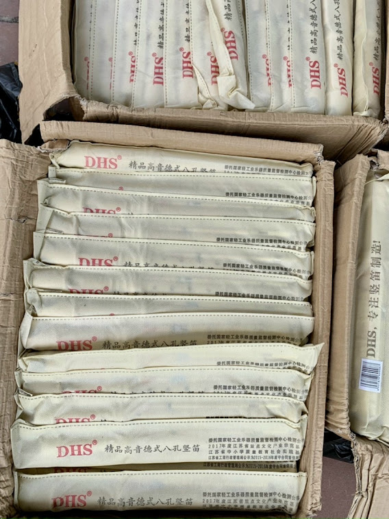 50 SÁO RECORDER DHS 8 LỖ
