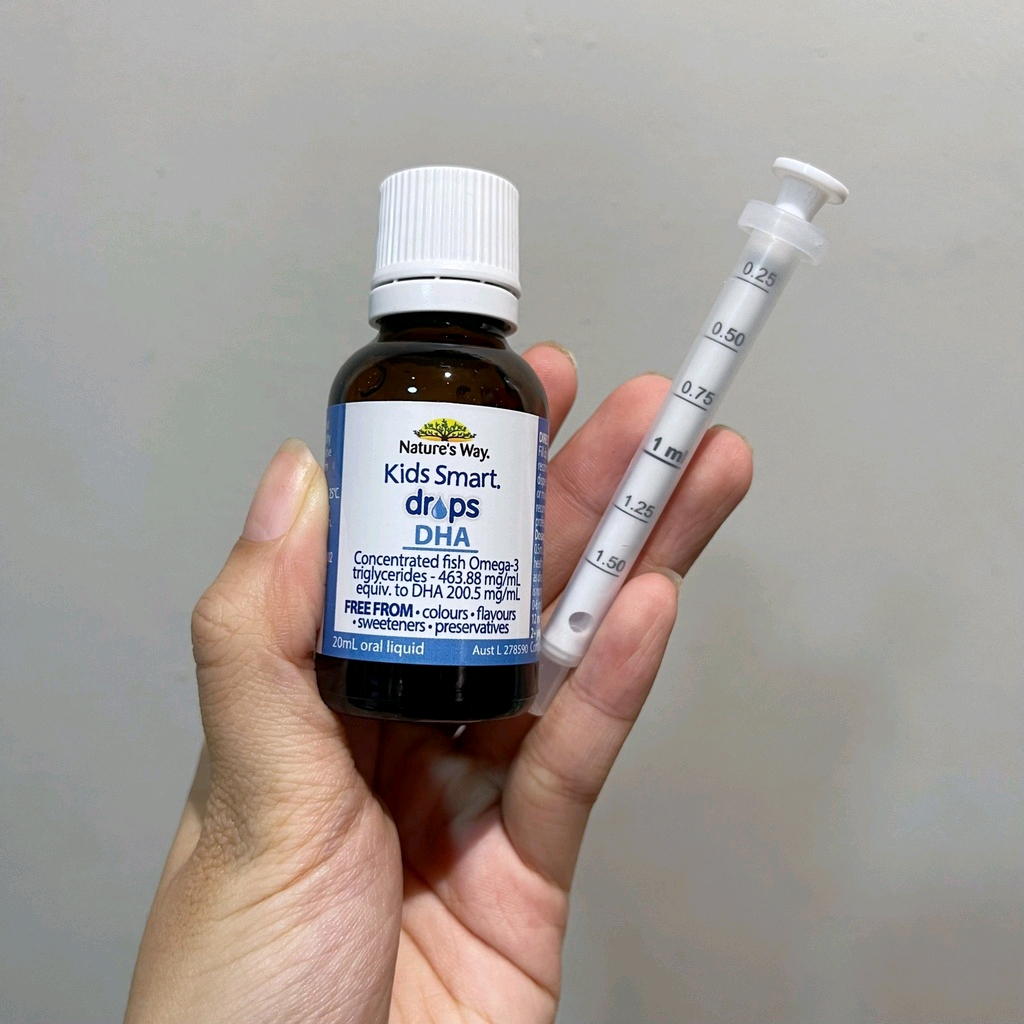 Giúp bé thông minh, sáng mắt Nature's Way Kids Smart Drop DHA 20ml