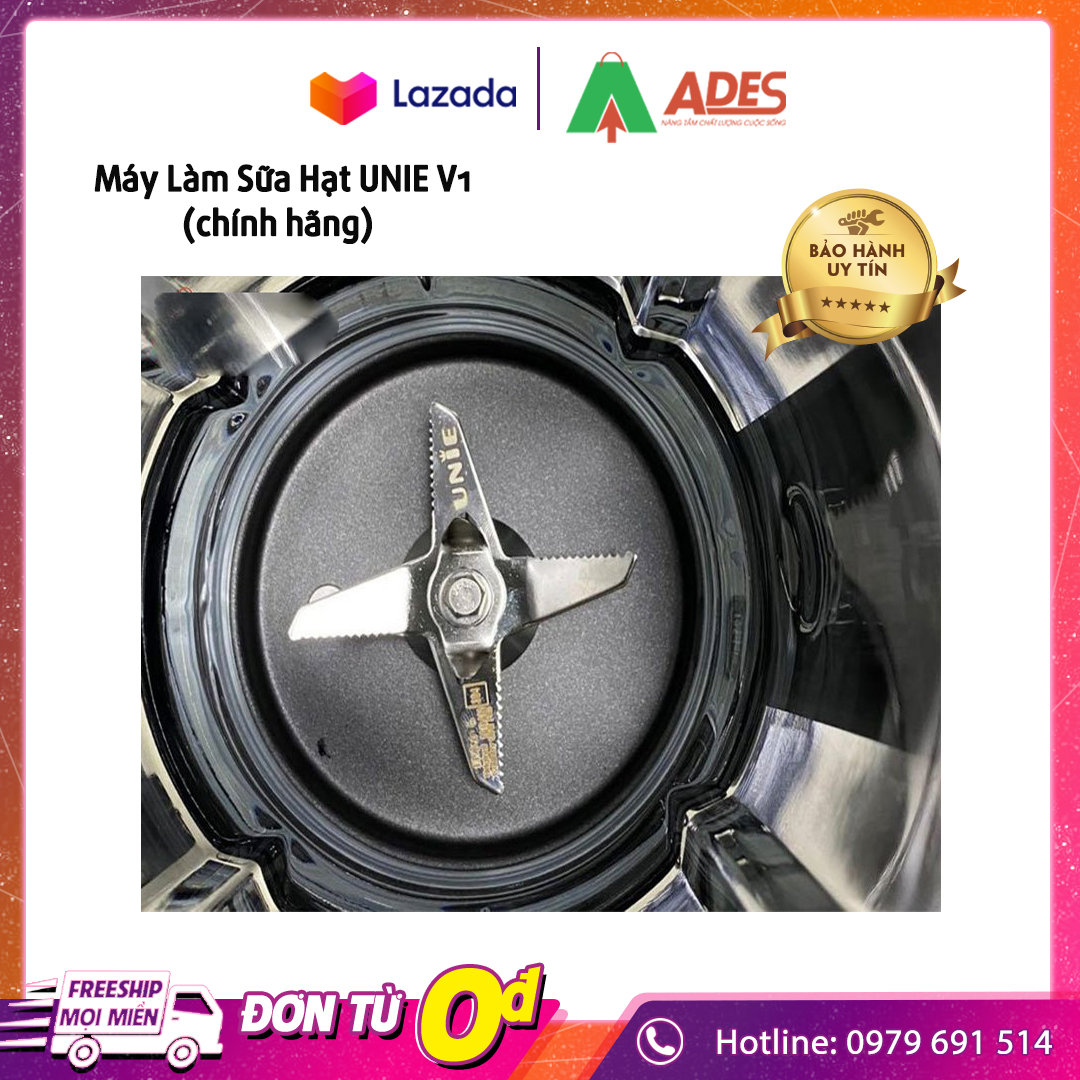 [SALE SỐC] Máy Làm Sữa Hạt UNIE V1 - Bảo Hành 1 NĂM