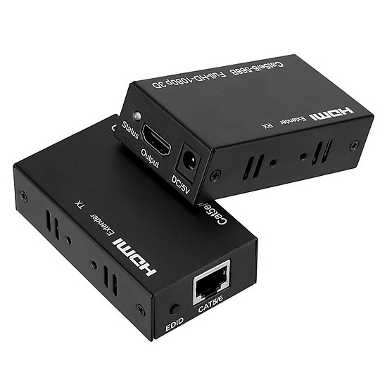 [HCM]HD Extender 60M SFX (Nối Dài HDMI bằng Dây LAN 60m)