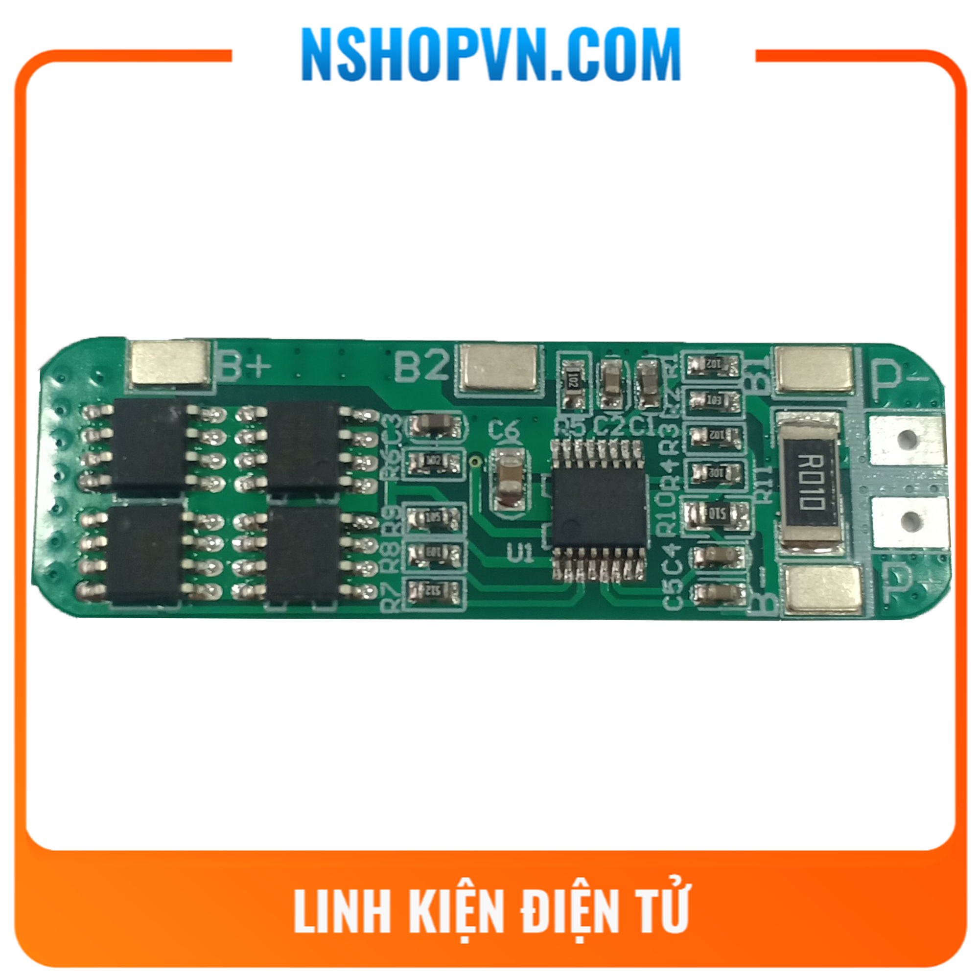 Mạch sạc xả bảo vệ pin lithium 12.6v 3 cell 10a