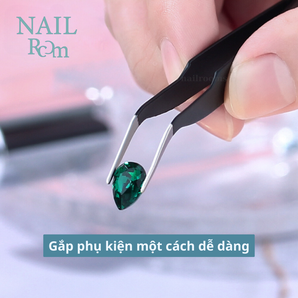 Nhíp gắp đá - Nhíp gắp phụ kiện làm móng nail