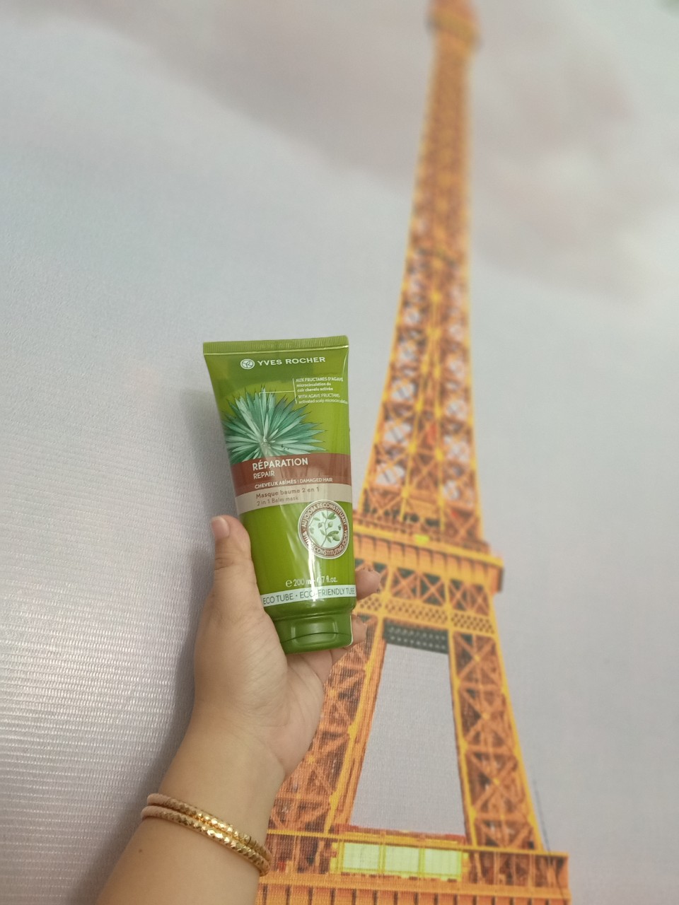 Mặt nạ phục hồi hư tổn tóc 200ml Yves Rocher