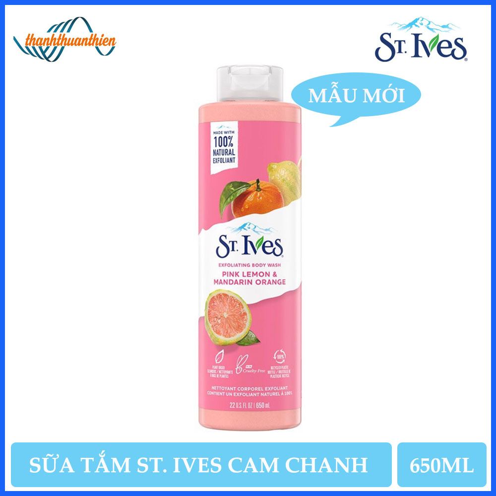 Milk Bath St. Ives Orange Lemon (650ml)