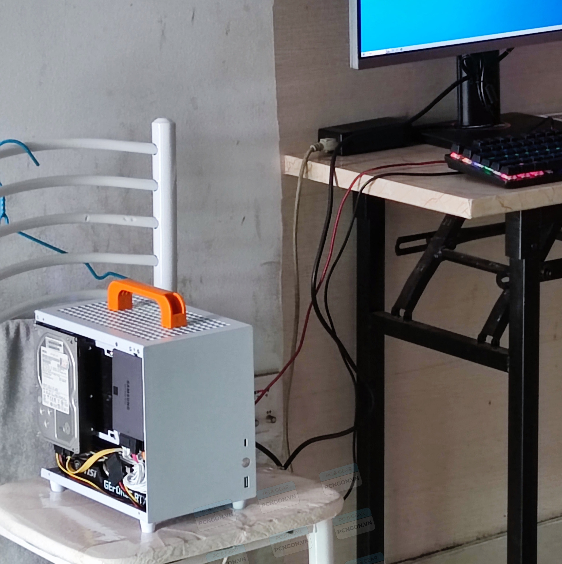 [PCNGON] SGPC K66 mini ITX computer case