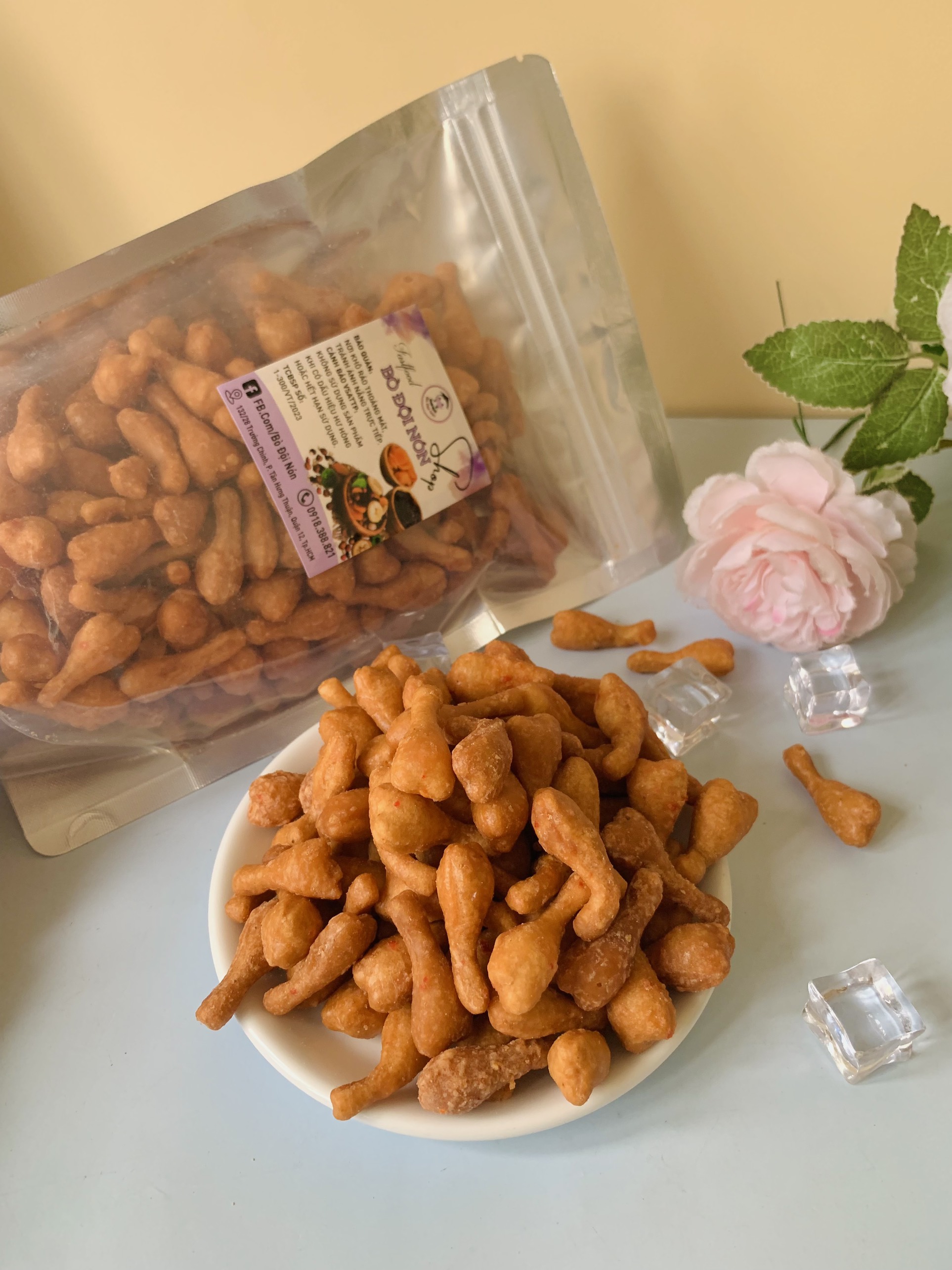 Bánh Đùi Gà Cay Mặn 500g
