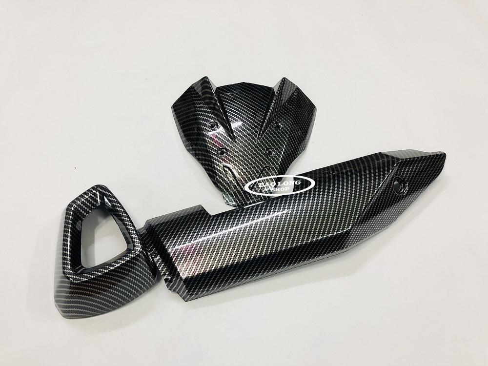 ComBo 3 MÓN CARBON Ốp Pô và Mão WINNER X