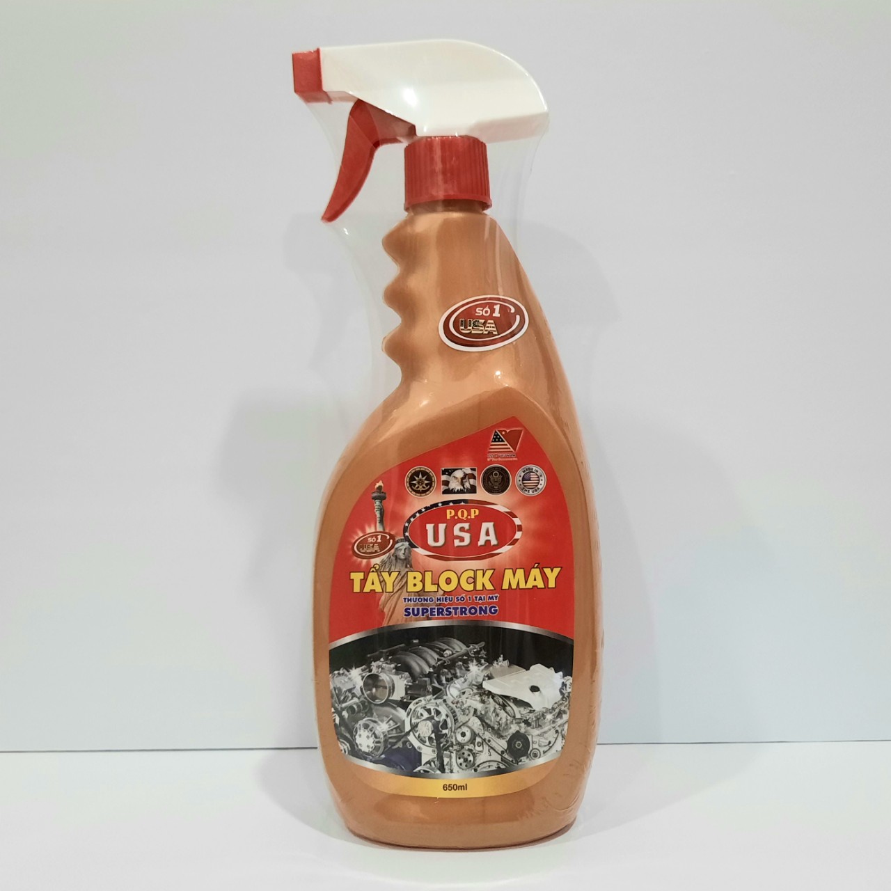 [HCM]Nước tẩy Block máy PQP USA 650ml
