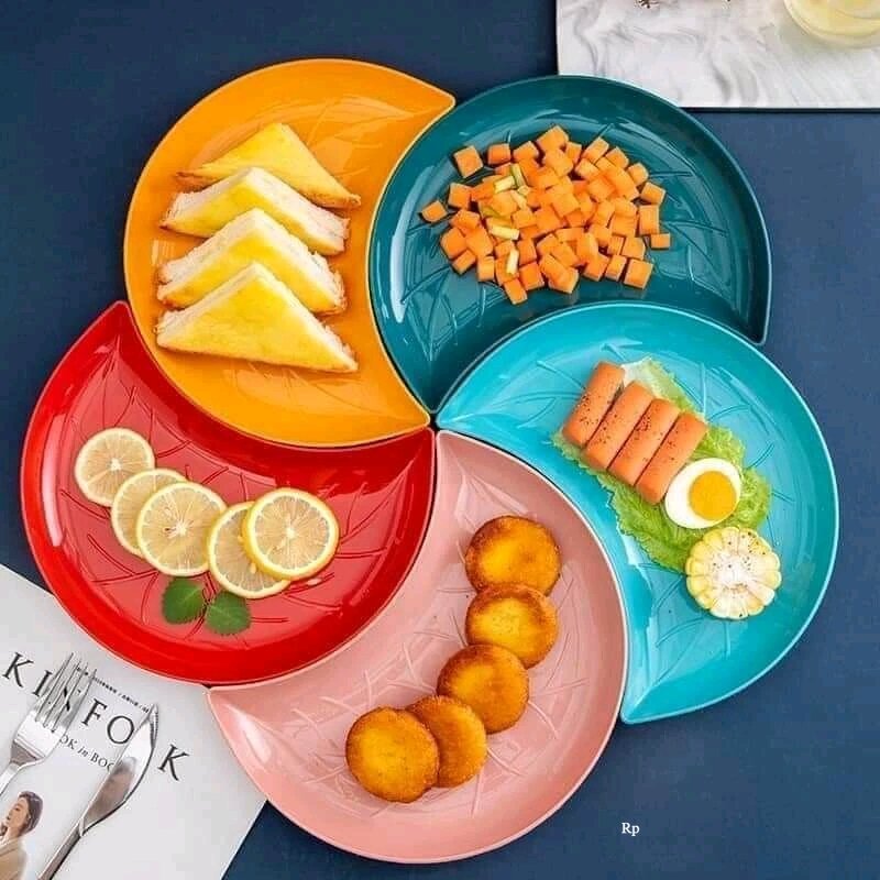 Set 5 Đĩa mặt trăng size Lớn hoạ tiết đẹp