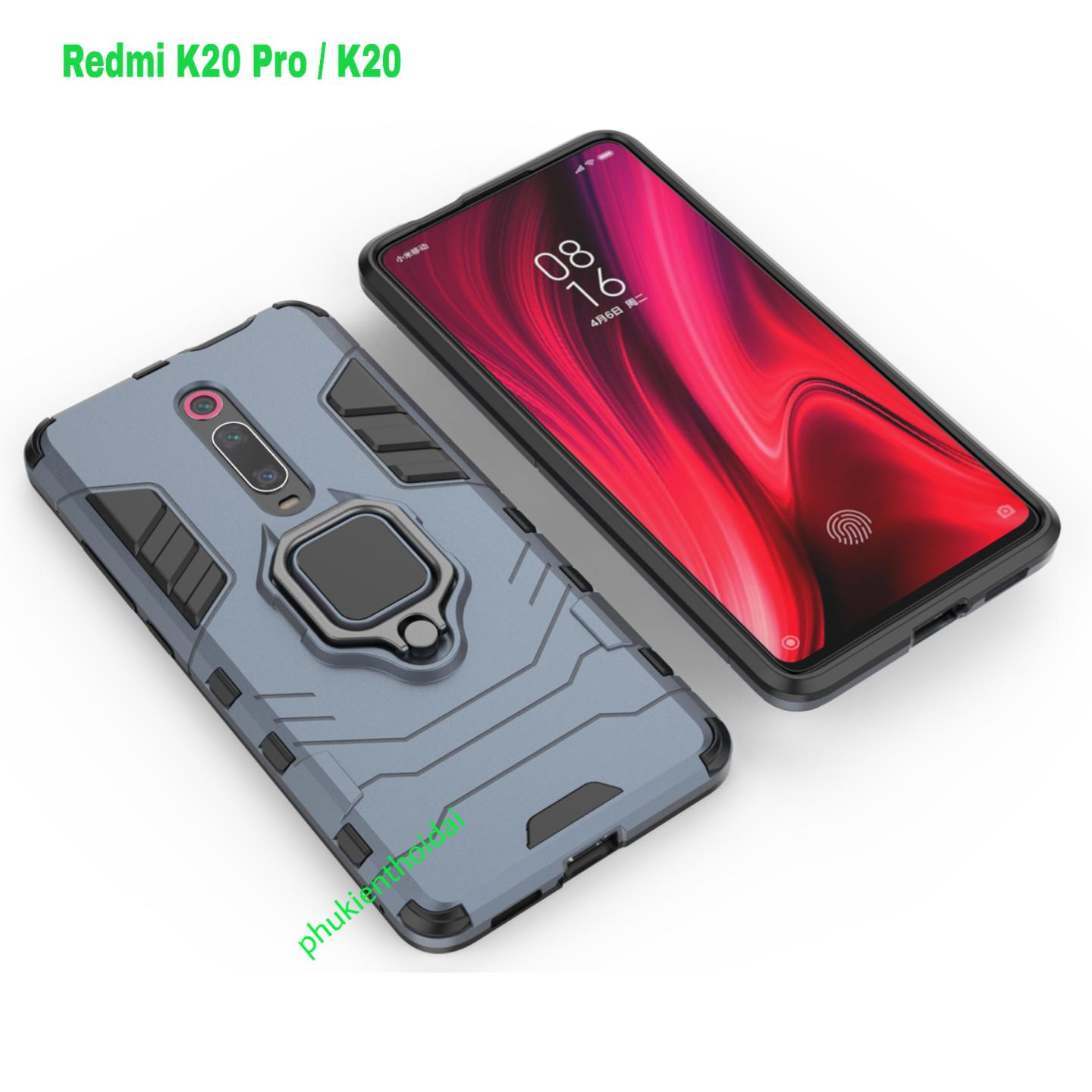 Ốp lưng Xiaomi Redmi K20 Pro / K20 / Mi 9T dùng chung chống sốc Iron Man Iring cao cấp siêu bền