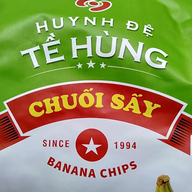 1kg Chuối sấy Huynh Đệ Tề Hùng (2 gói 500g )