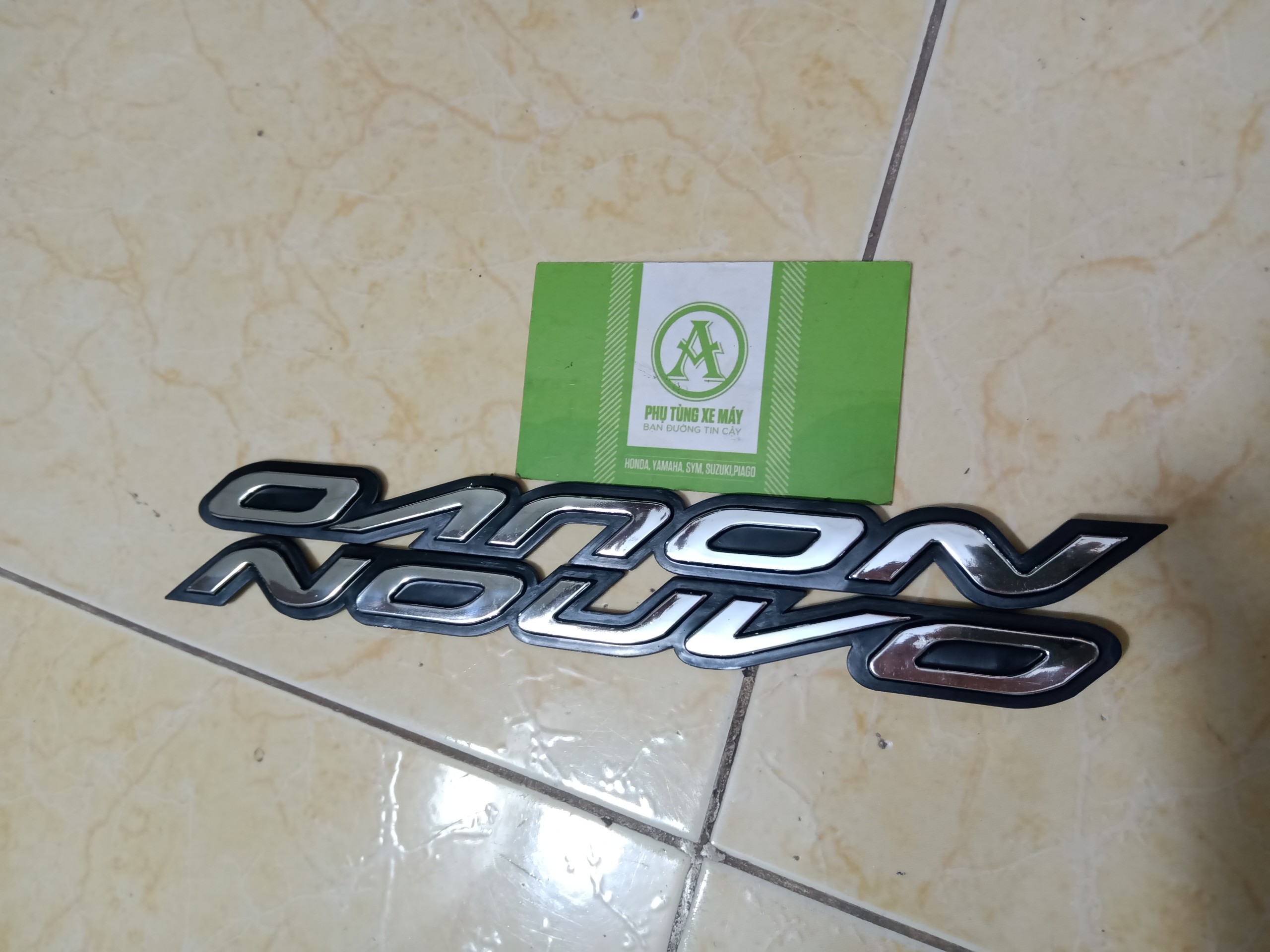 Bộ lô gô nổi nouvo 2 và 3