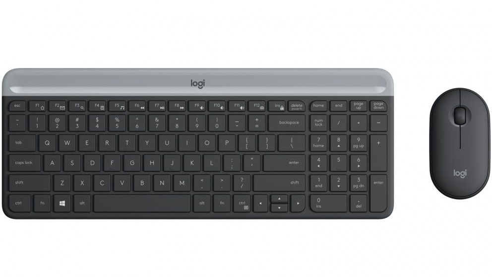 Logitech Wireless Keyboard mouse mk470slim-authentic