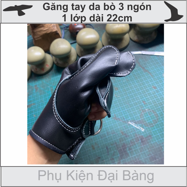 [HCM]Găng tay da bò nuôi chim ưng