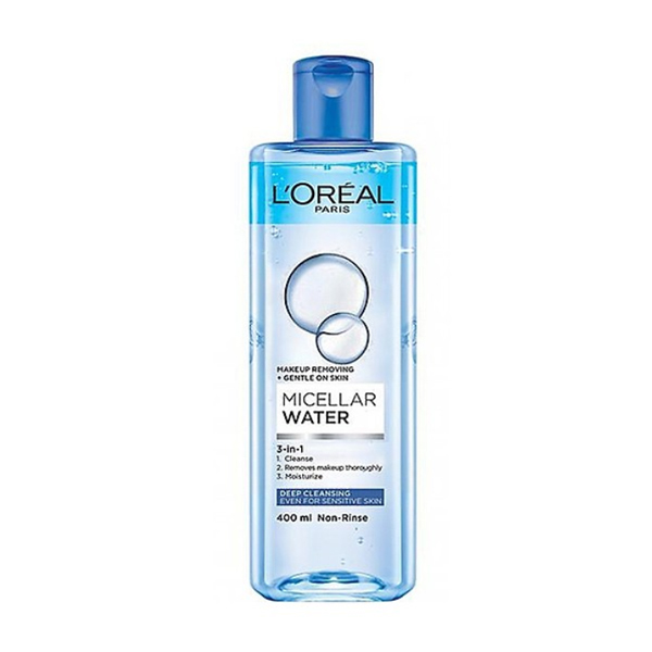 Nước tẩy trang L'Oreal Paris 3-in-1 Micellar Water sạch sâu 400ml