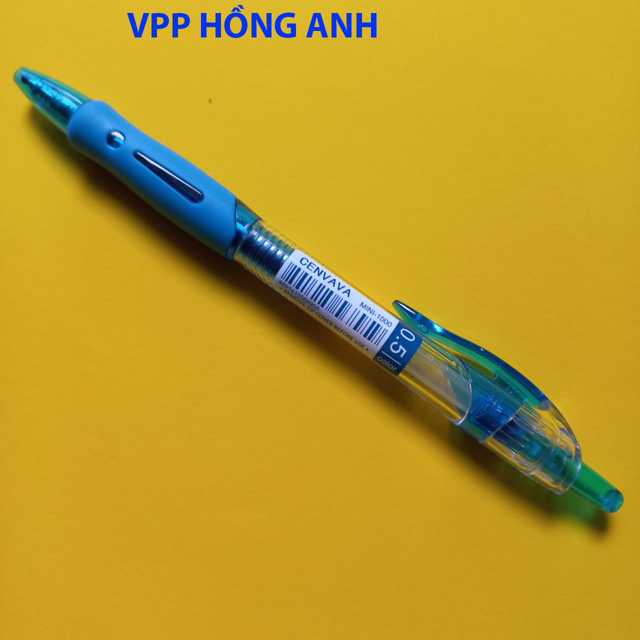 Bút GEL bấm Cenvava Mini - 1000 nét 0.5mm