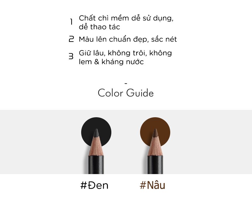 Chì kẻ mí không trôi Vacci