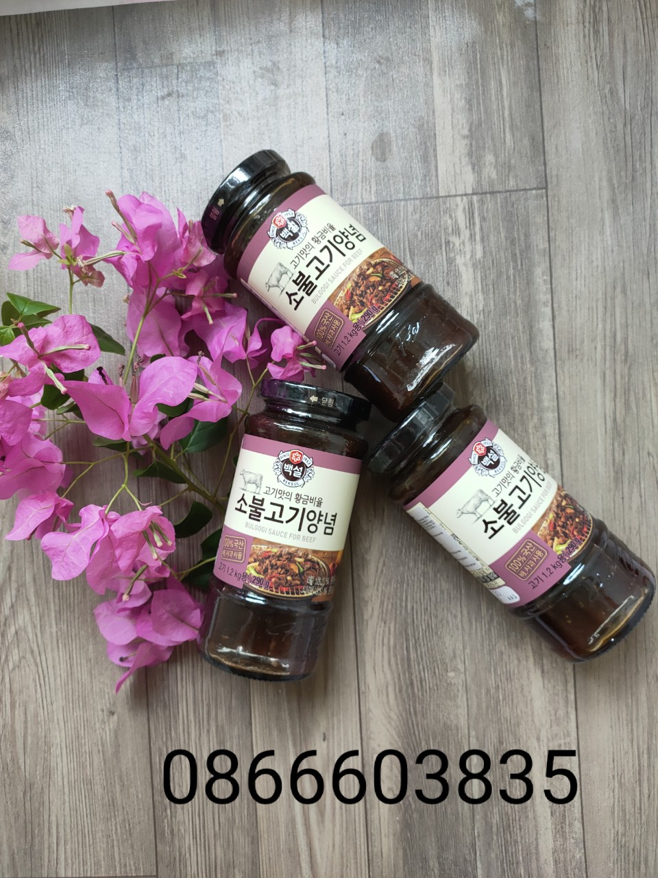 Sốt ướp thịt bò Bulgogi Beksul Hàn Quốc cao cấp (290g)
