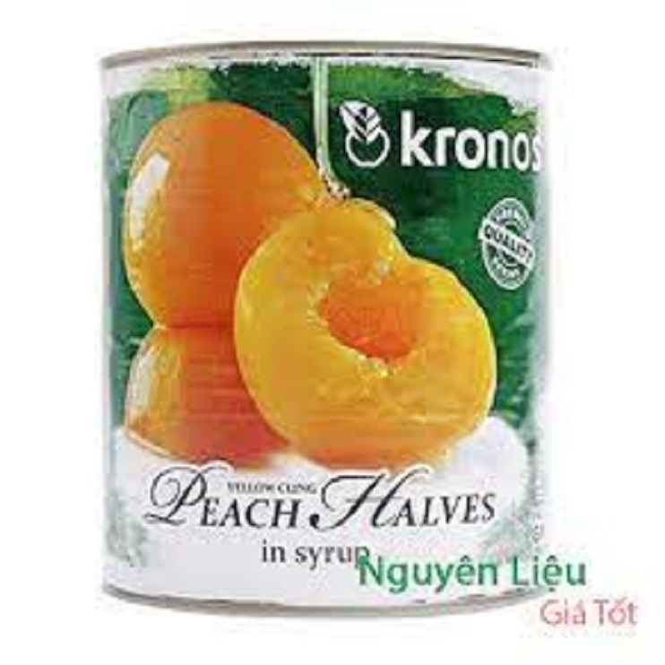 Đào Ngâm Kronos Lon 820g