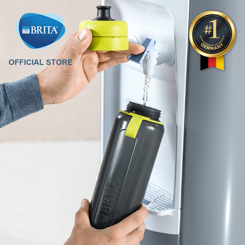 Bình lọc nước BRITA Active Lime 600ml (có sẵn 1 đĩa lọc Microdisc) - Thương hiệu đến từ Đức