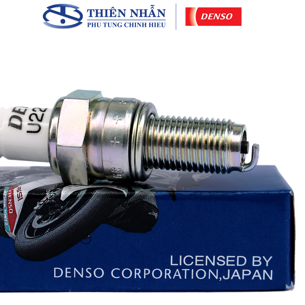 Bugi Denso xe Exciter, Future 125, Air Blade 125, Wave RSX 110, Future Neo (U22ES-N) (~ U20EPR9) (chân dài)