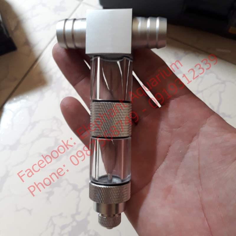 Sủi CO2 chữ T MUFAN phi 16 cho hồ thủy sinh