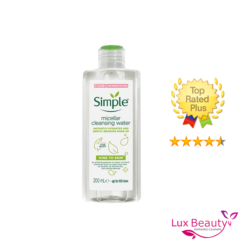 Nước tẩy trang simple cho da nhạy cảm