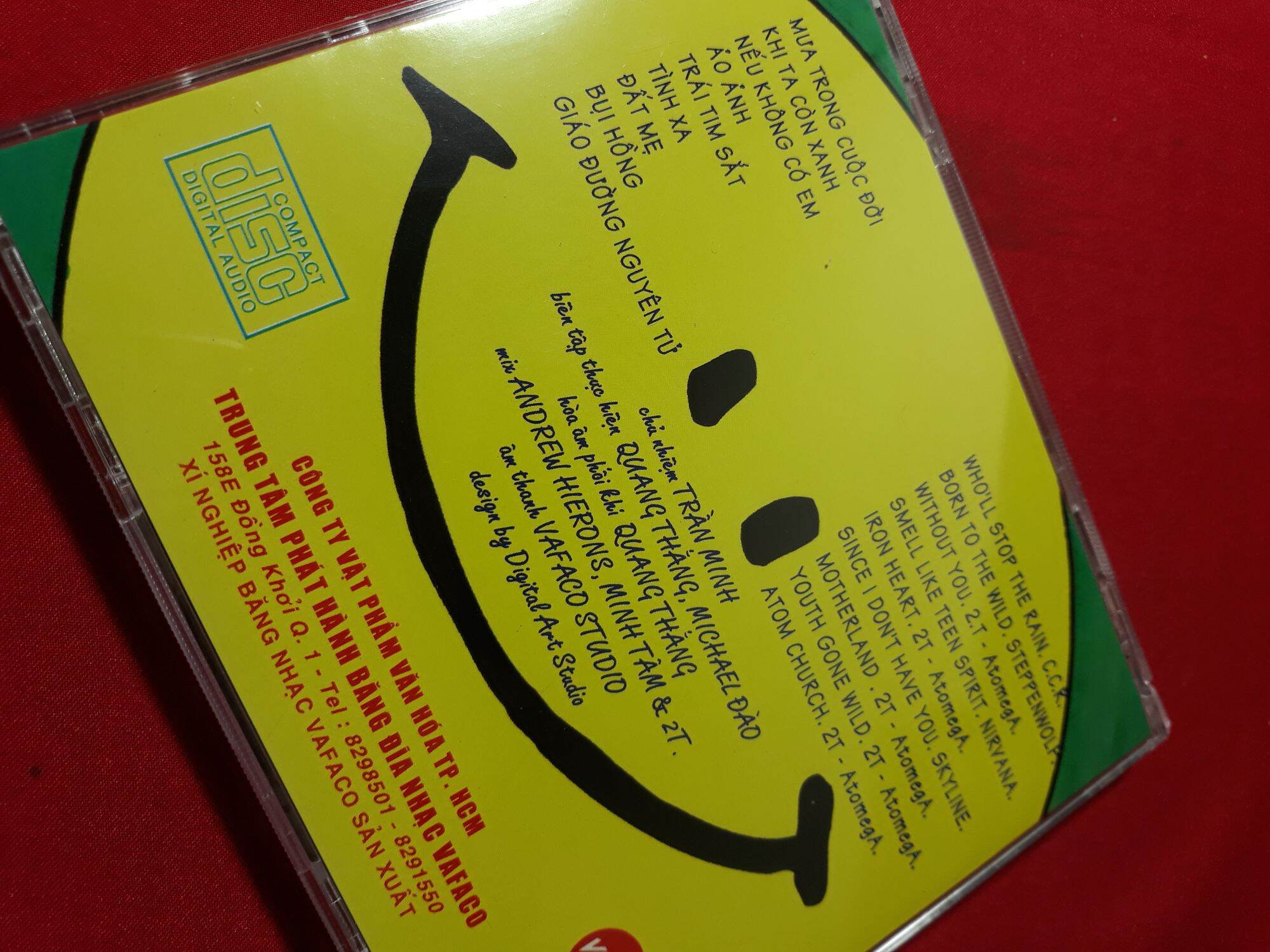CD ROCK ĐẤT MẸ. CD GỐC CHÍNH HÃNG, MỚI 100%