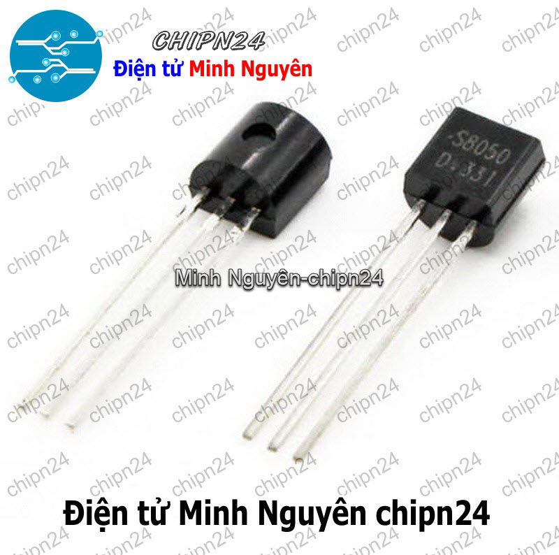 [25 con] (KT1) Transistor S8050 TO-92 NPN 500mA 40V (8050) - HH000668