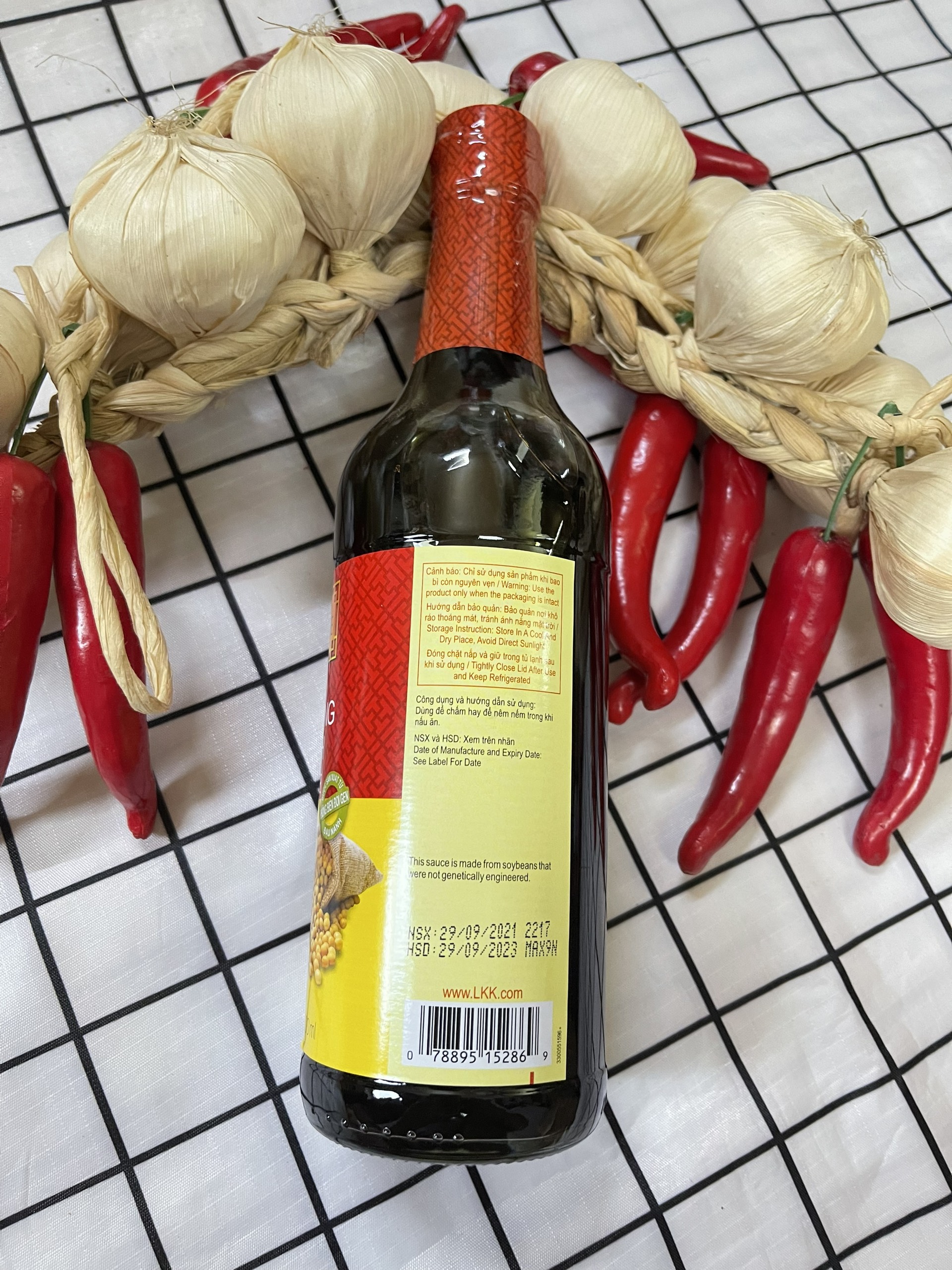 NƯỚC TƯƠNG ĐẬU NÀNH LEE KUM KEE (SOY SAUCE ) 500ML