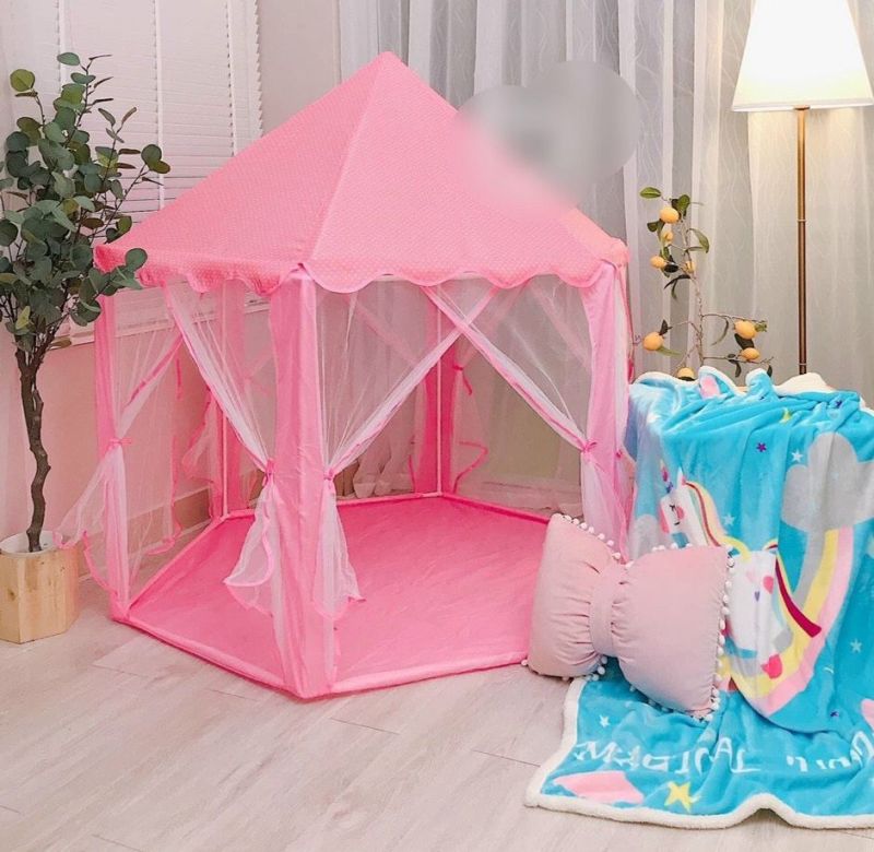 Lều công chúa hoàng tử dành cho bé - lều lục giác Hàn Quốc cho bé vui chơi hàng chính hãng