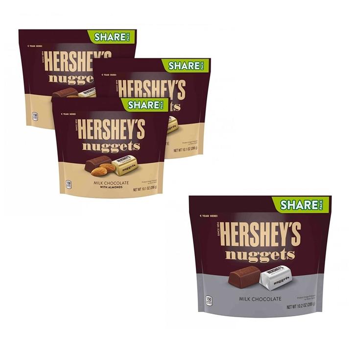 (2 Vị) Chocolate Hershey Nuggets Mỹ Chính Hiệu