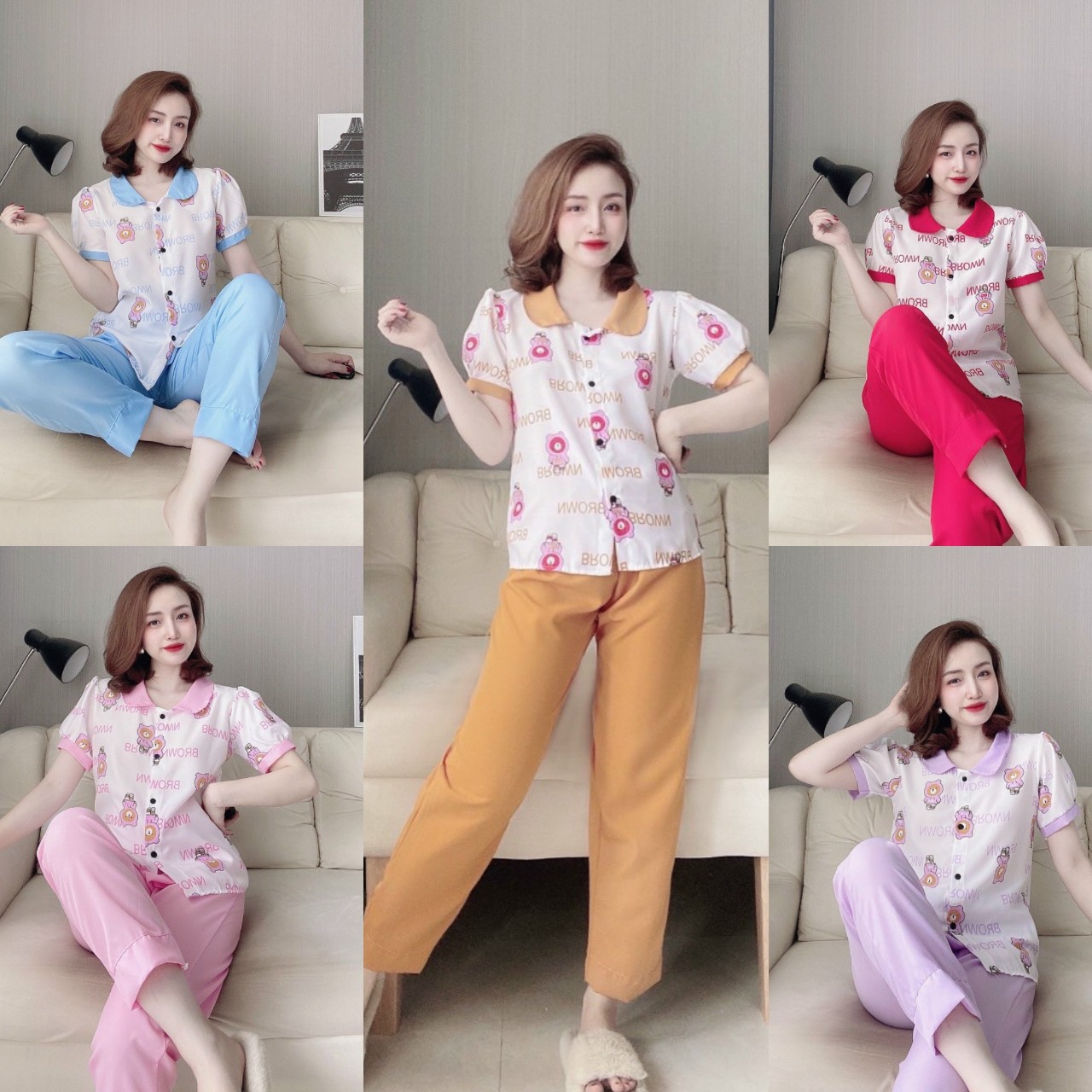 [BÁN SỈ 10 BỘ] ĐỒ BỘ NỮ- SET PIJAMA