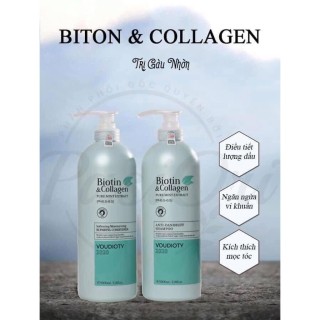 [Chính Hãng] Biotin Collagen Xanh Dương Kích thích mọc tóc, điều tiết lượng dầu và ngăn ngừa vi khuẩn thumbnail