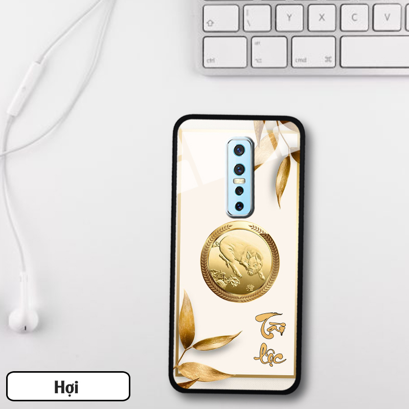 Ốp lưng kính 12 con giáp cho Vivo V17