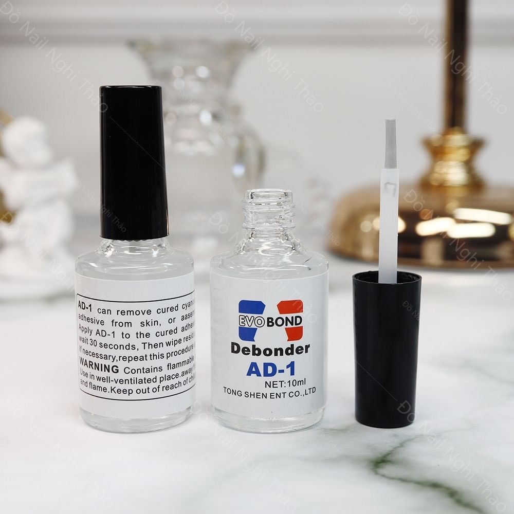Nước tháo móng giả -nước sáng đá gỡ móng nail 10ml