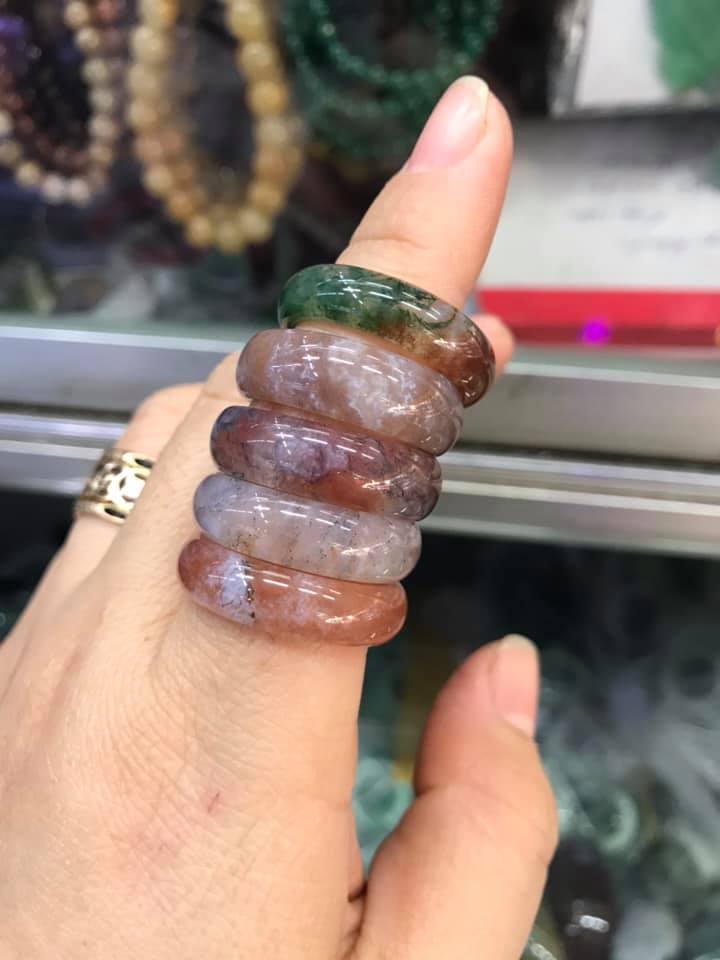 NHẪN TRƠN NGỌC BĂNG TẢO