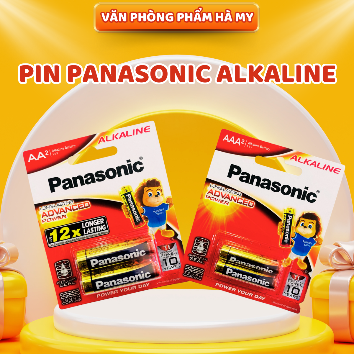 (Vỉ 2 Viên) Pin 2A/3A Panasonic Alkaline Lr LR06T-1.5V