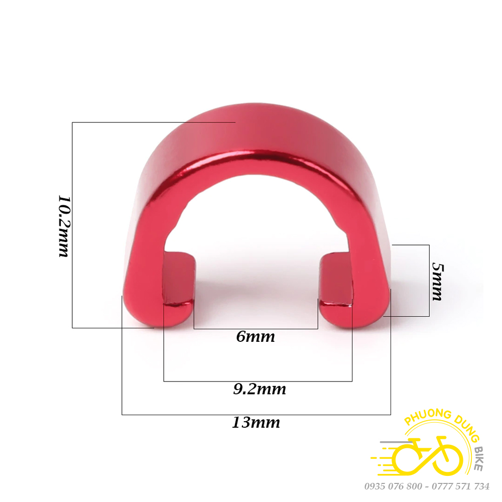 Kẹp chữ C dây phanh xe đạp - 10 Cái