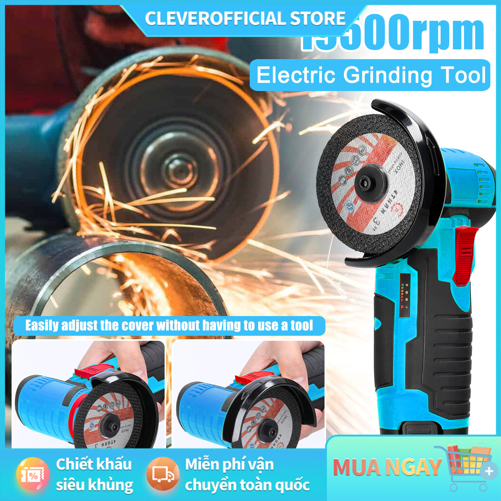 ⚡miễn phí vận chuyển⚡12v mini cordless máy xay góc đánh bóng gỗ máy cắt với-máy mài điện cầm tay mini đa năng 19500rpm